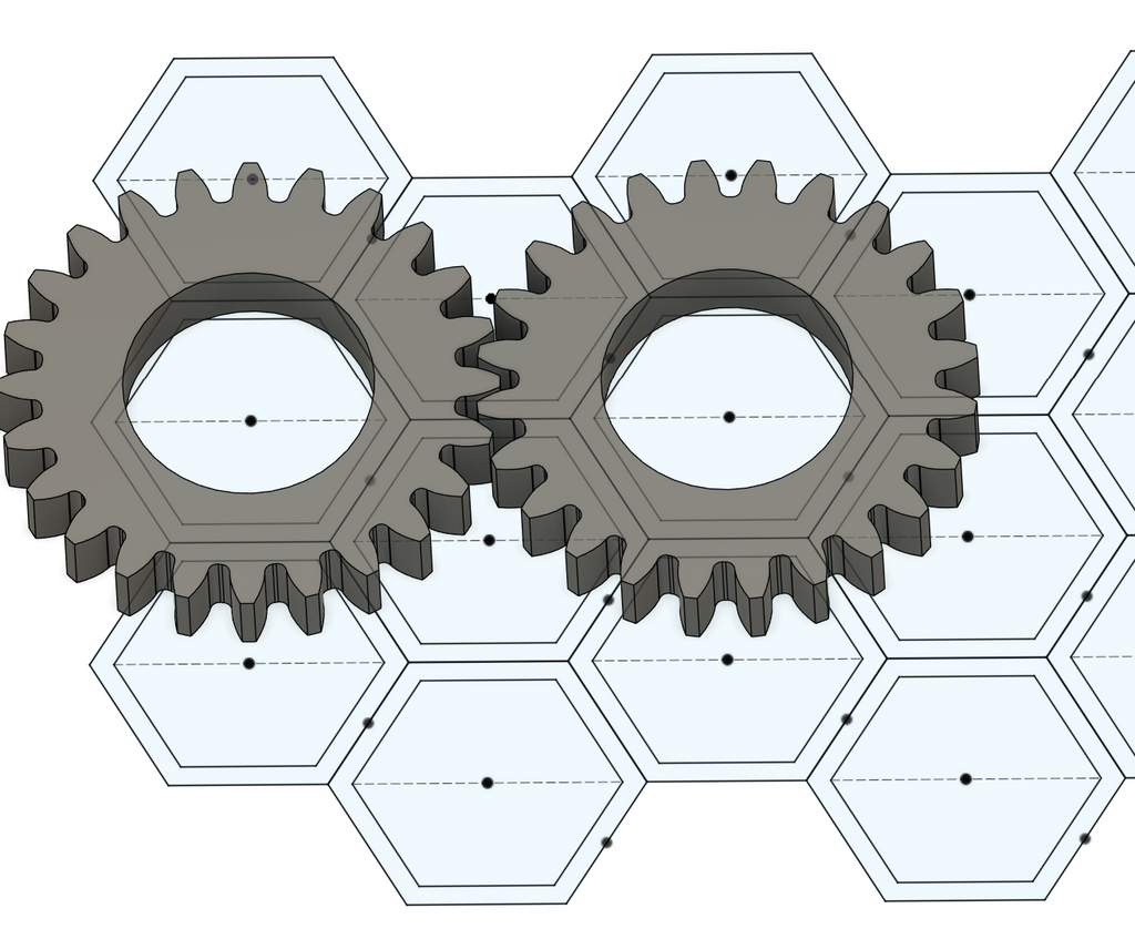 Gear on bearing (fusion360)