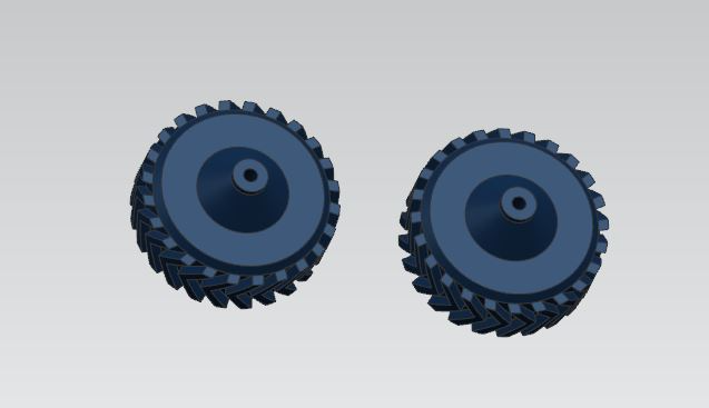 WHEEL 40 mm (left & right)