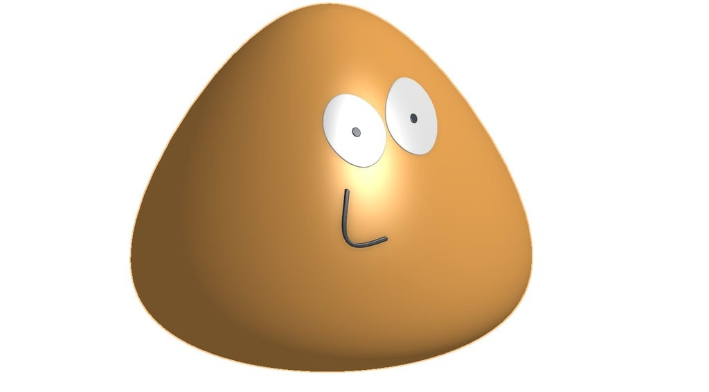 It's POU! My Pet Alien - AMS Compatible prints without support - 2 different mouths