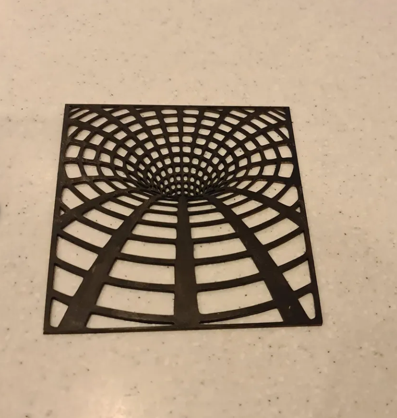 Optical Illusion Wall Art Infinite Wormhole Vortex