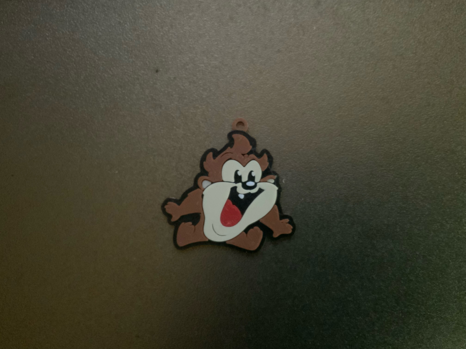 cartoon characters-tazmanian devil multicolor keychain / necklace pendant (free for commercial use)