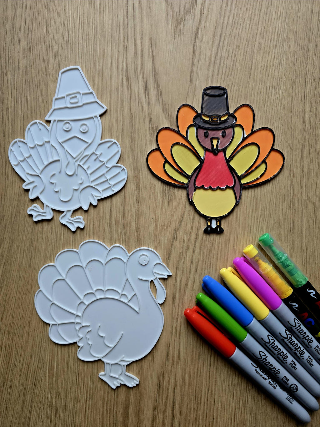 Thanksgiving Turkey DIY Color NO AMS 1