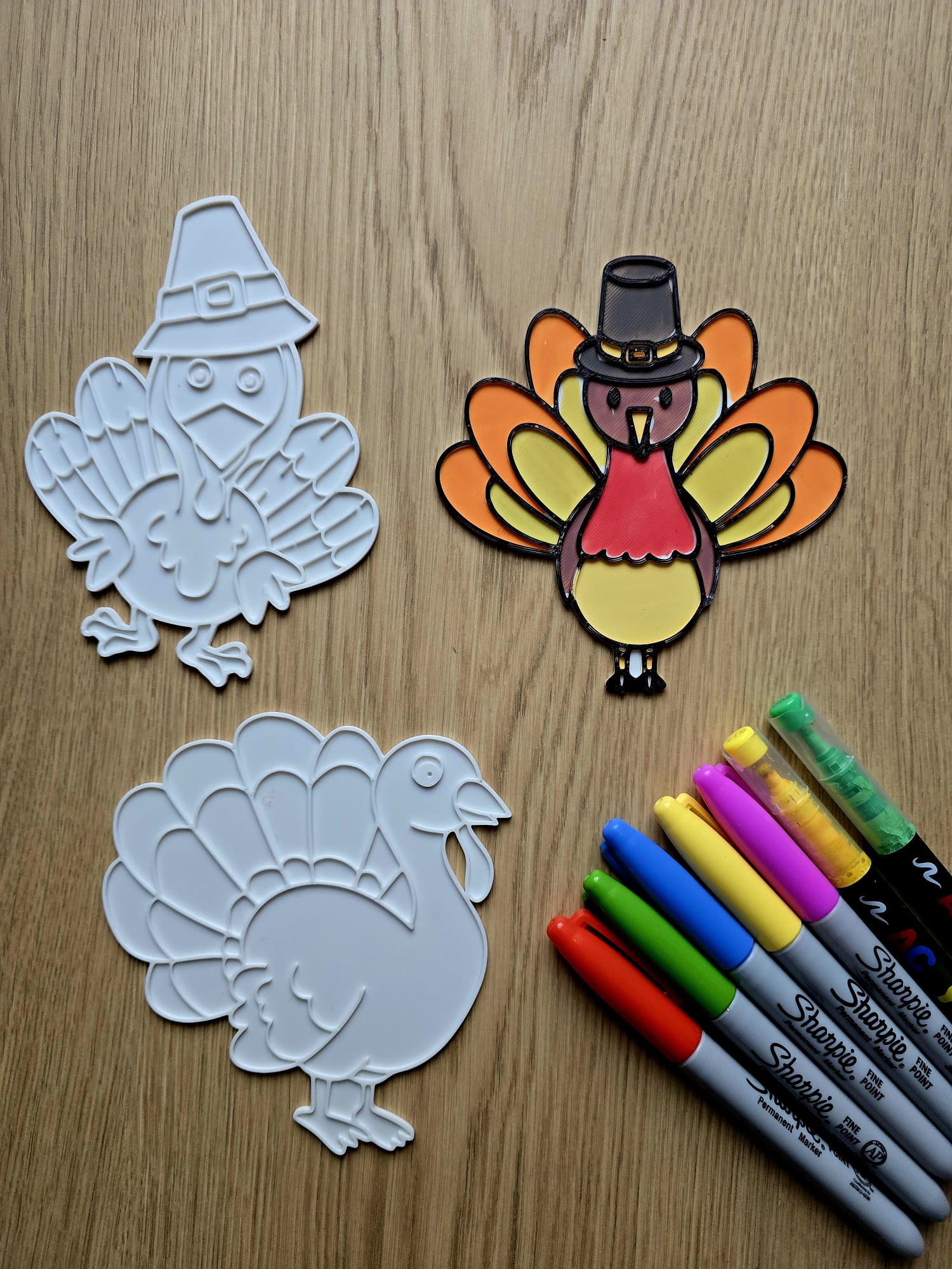 Thanksgiving Turkey DIY Color NO AMS 1