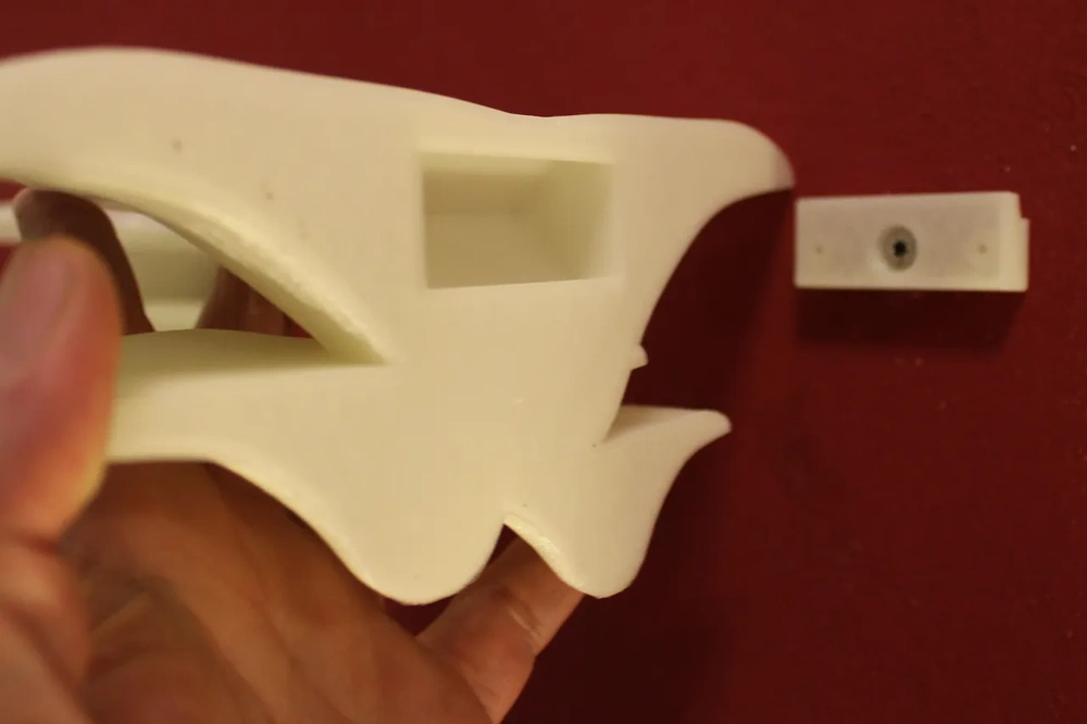 Oyster shelves print in place with cleats
