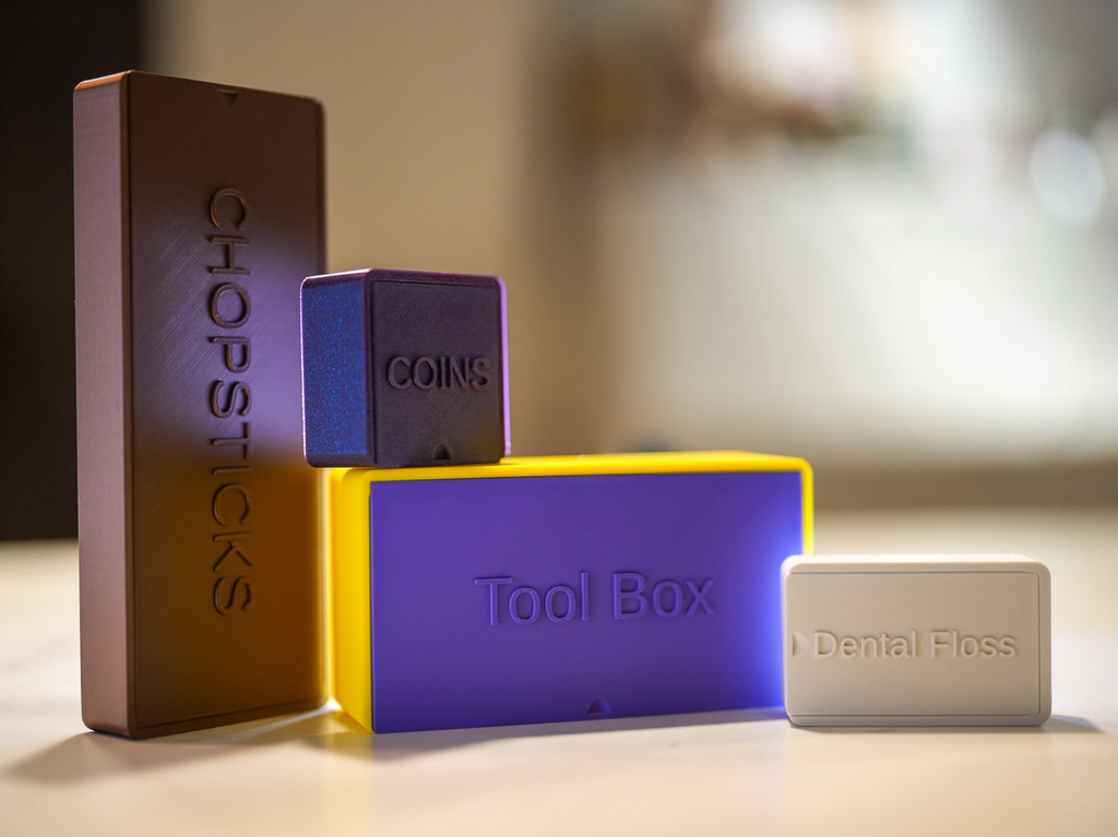Customizable Box with Lid 可定制带盖子的盒子