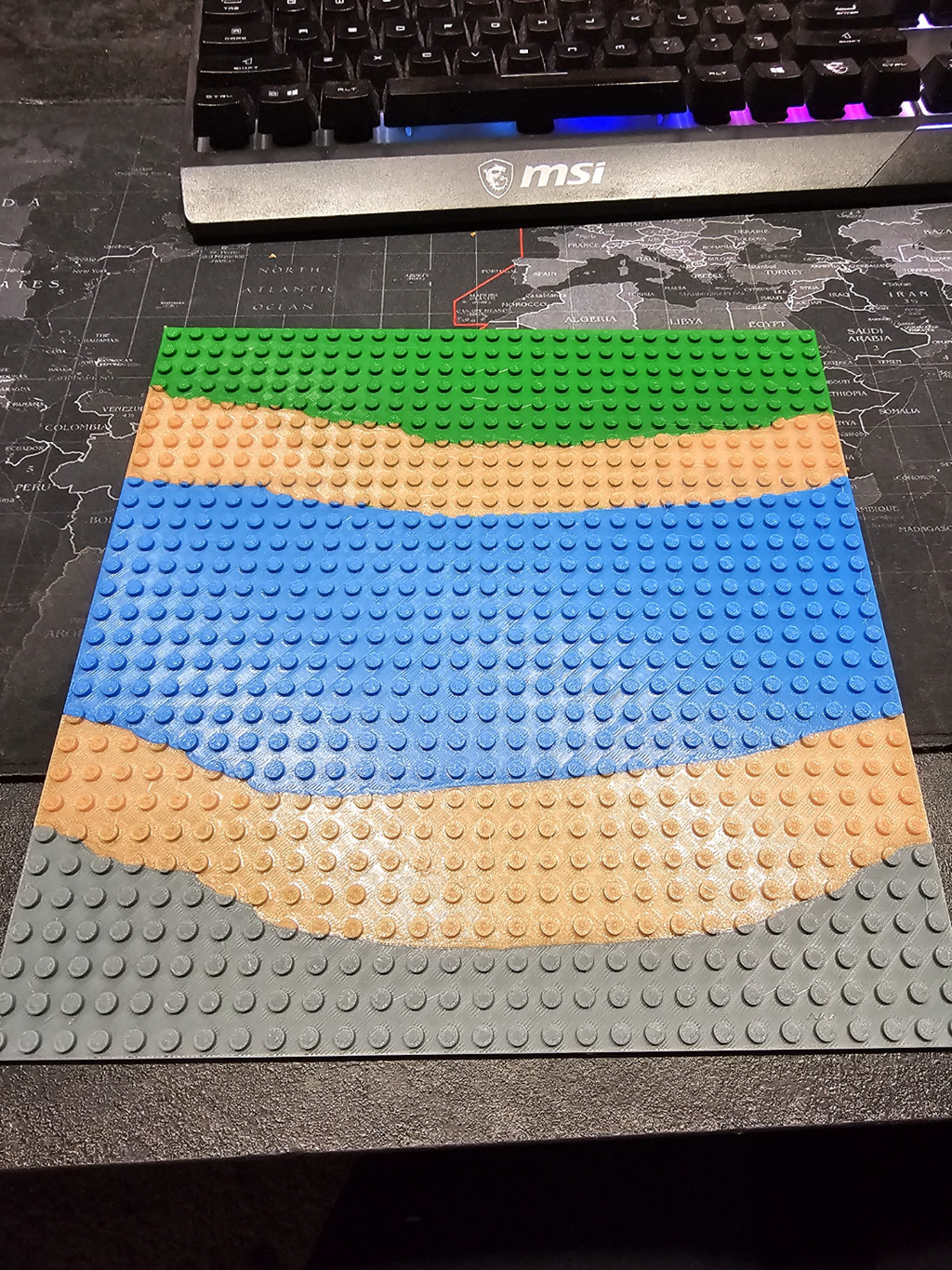 Lego Compatible (CUSTOM) Baseplate 29 x 29