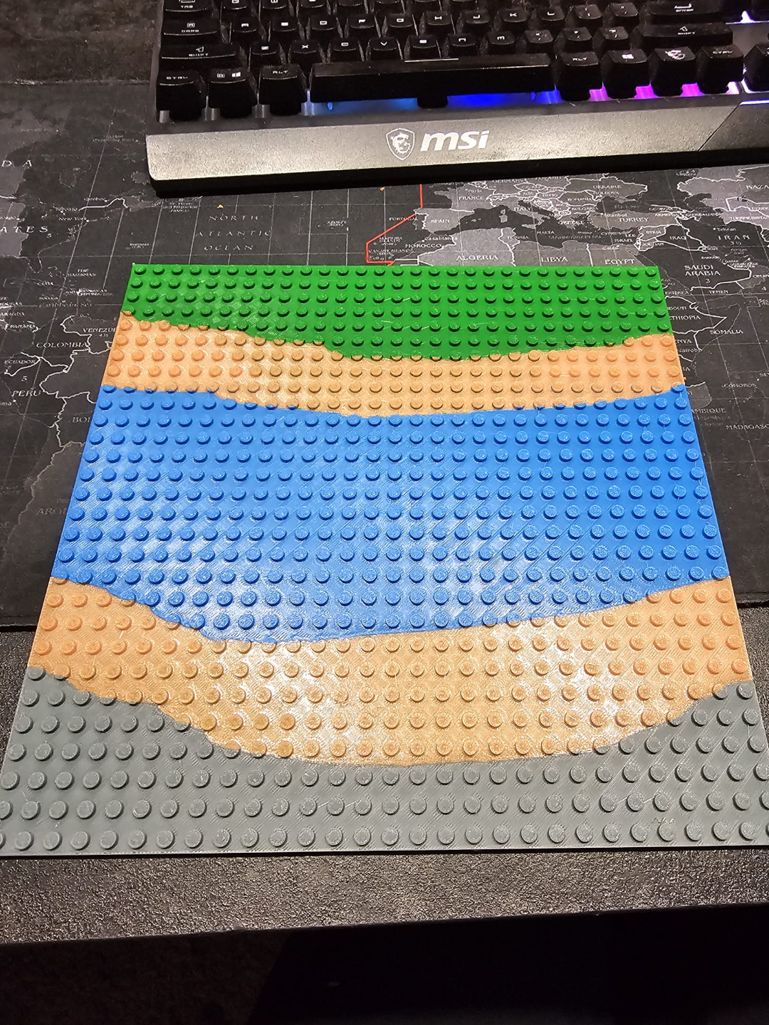 Lego Compatible (CUSTOM) Baseplate 29 x 29