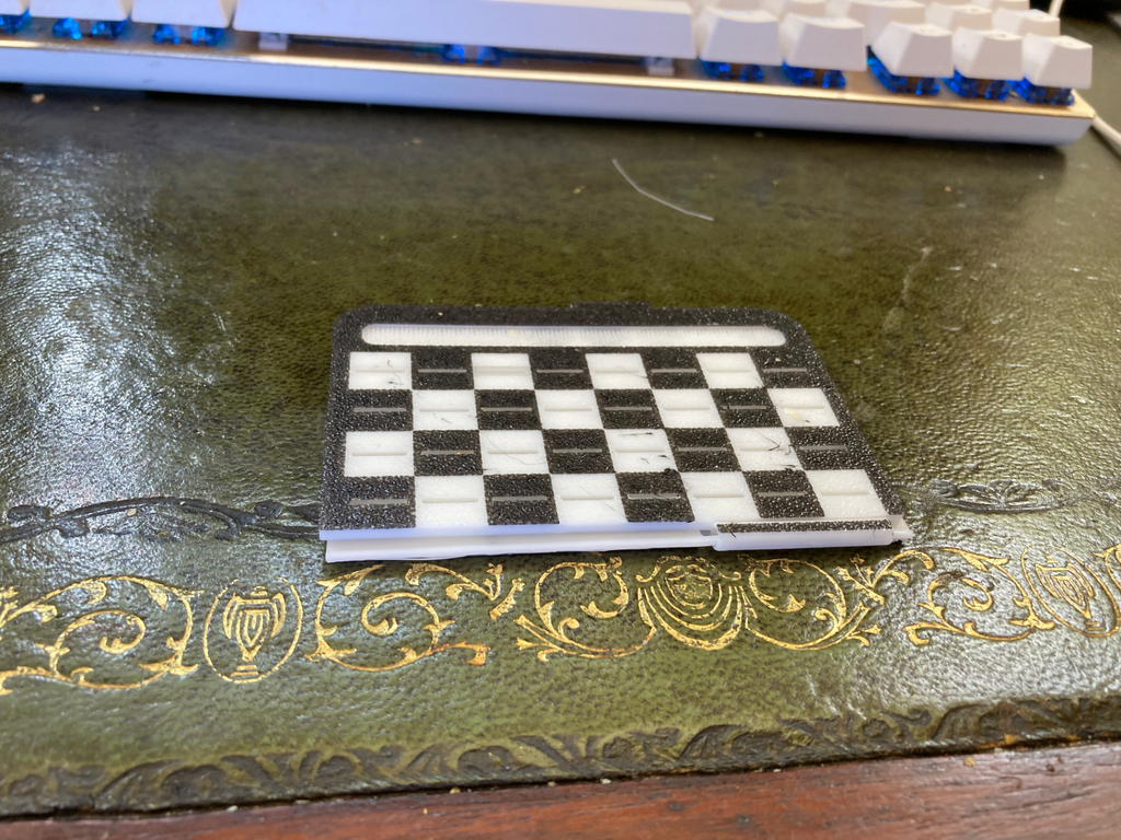 Credit Card Chess Set