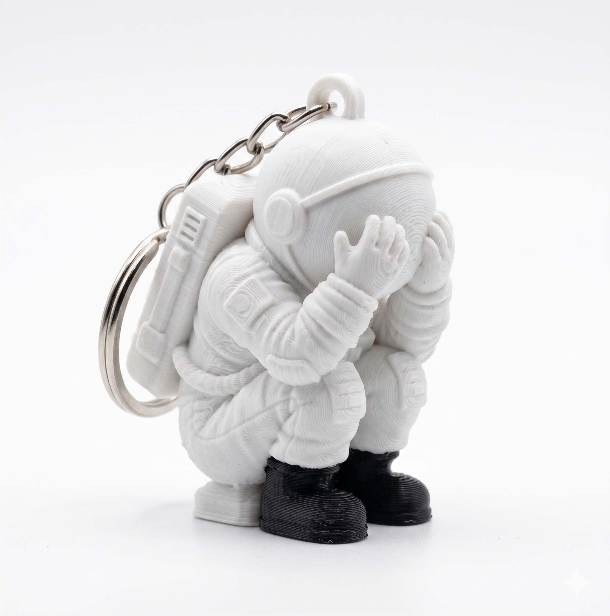 Despairing astronaut