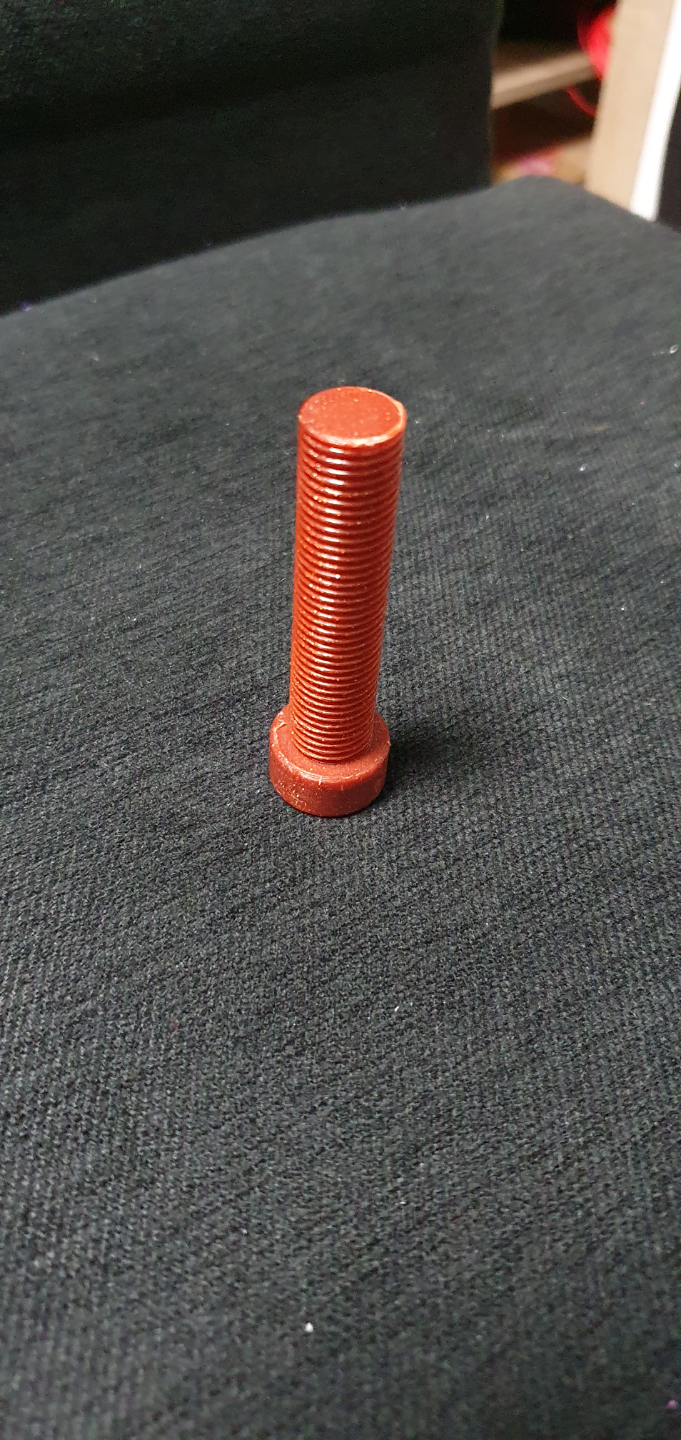Screw for headset holder