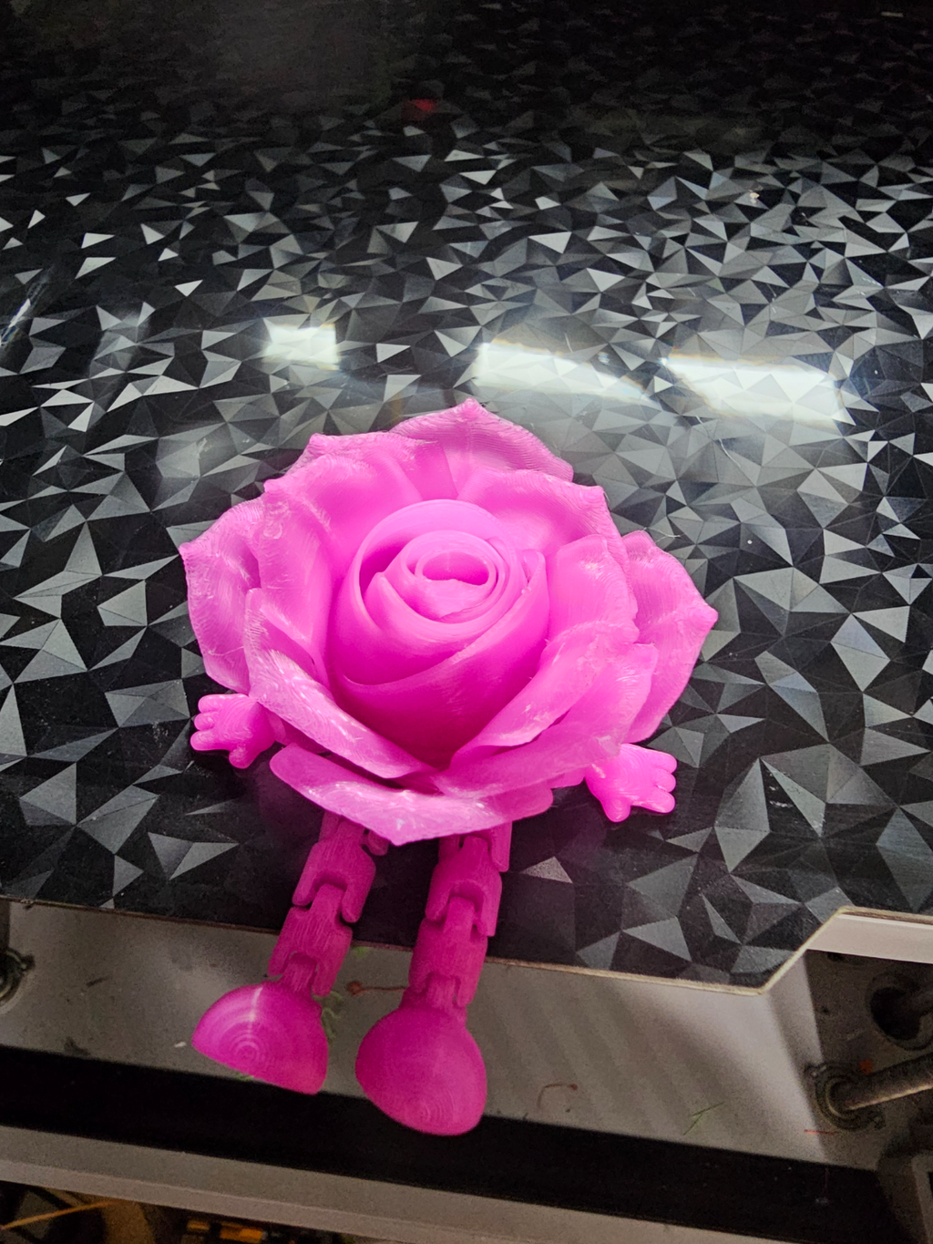 Valentines Day Articulated Rose Buddy
