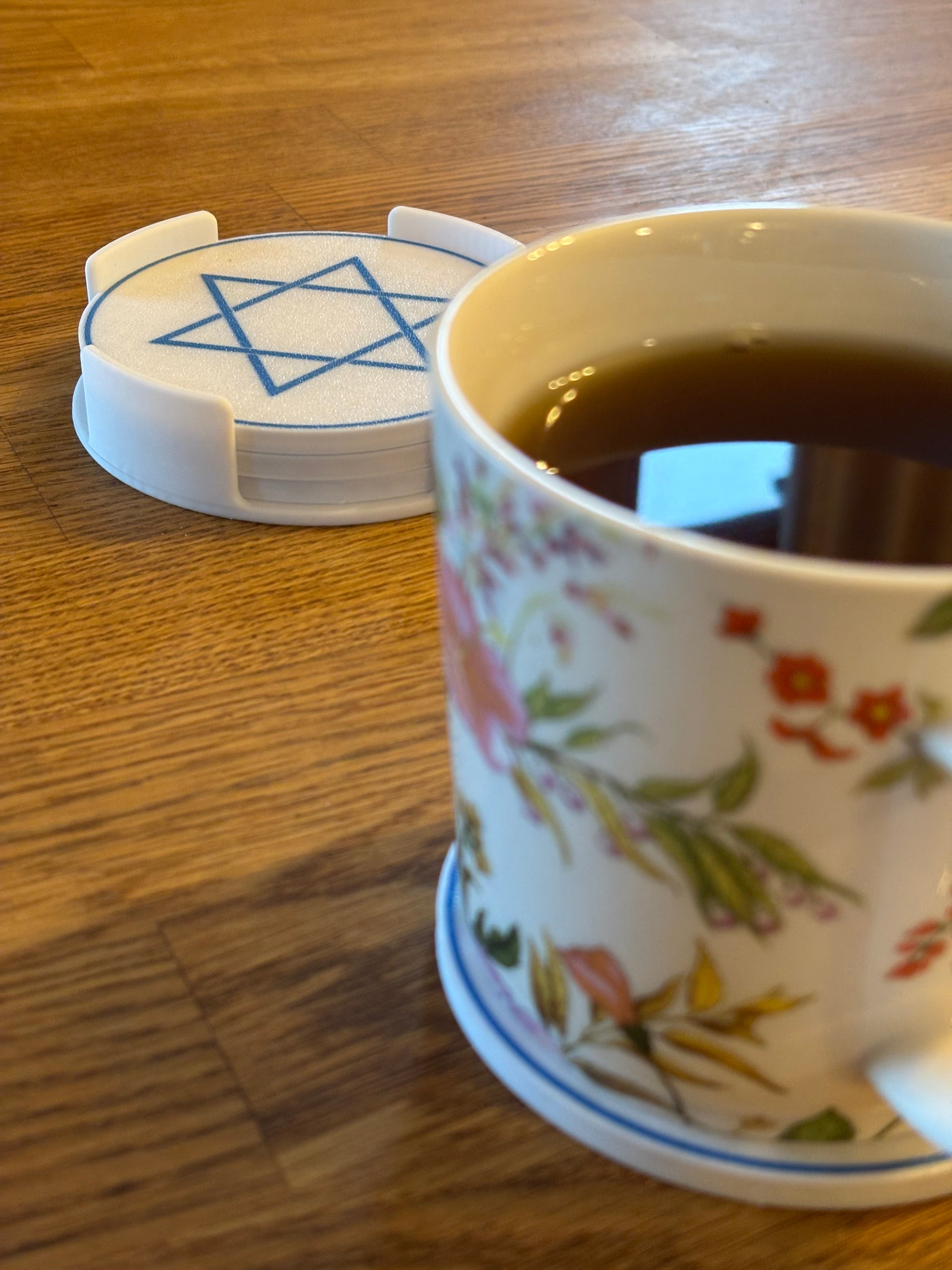Star of David Coasters (Magen David) with box