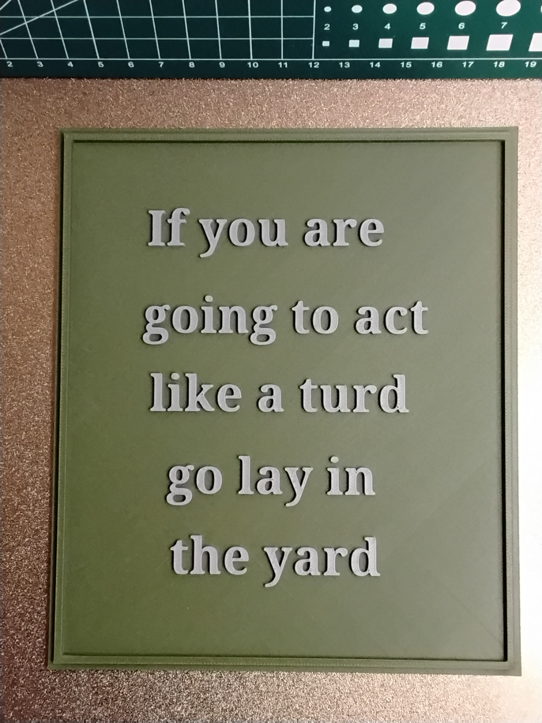 Turd Sign