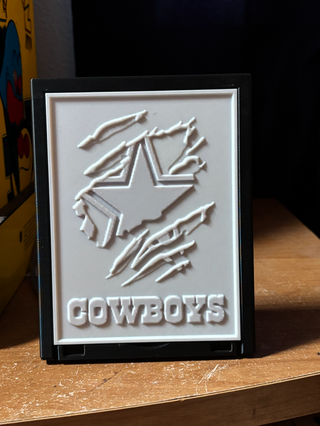 Dallas Cowboys Lithophane + Frame