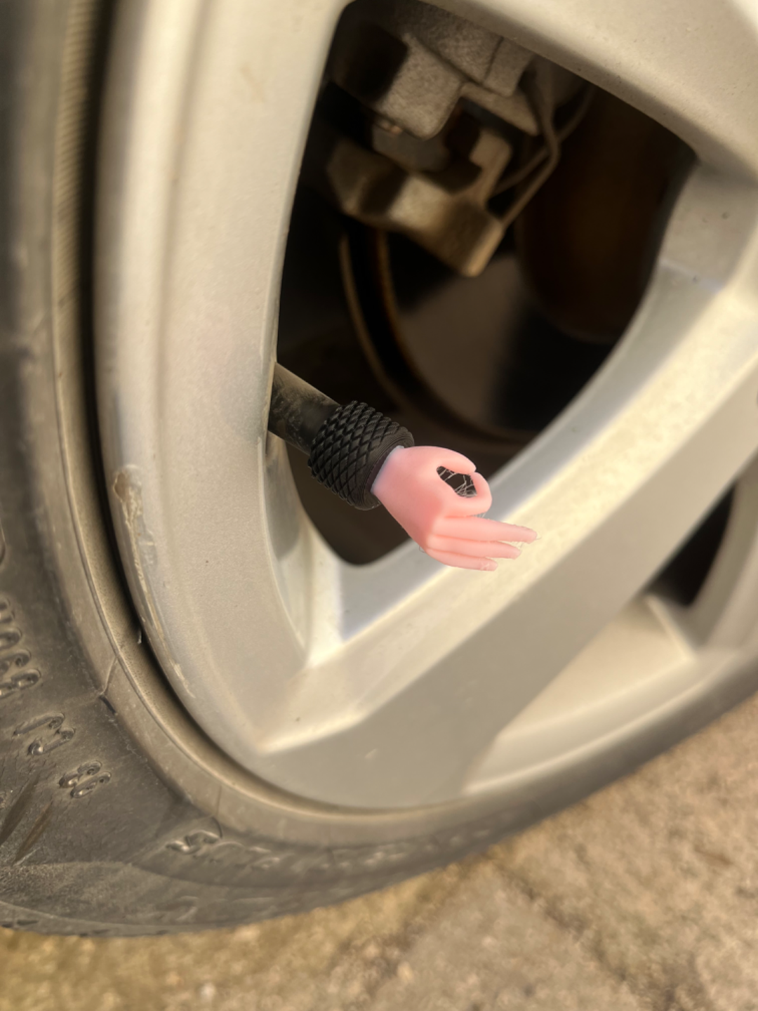 Funny Tyre Cap