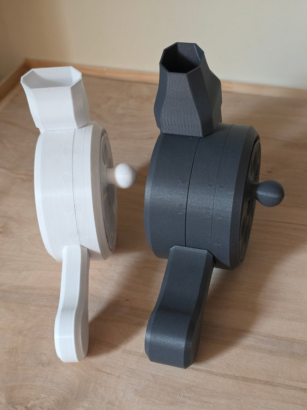Turbine blower (two planetary gears 36:1 - faster)