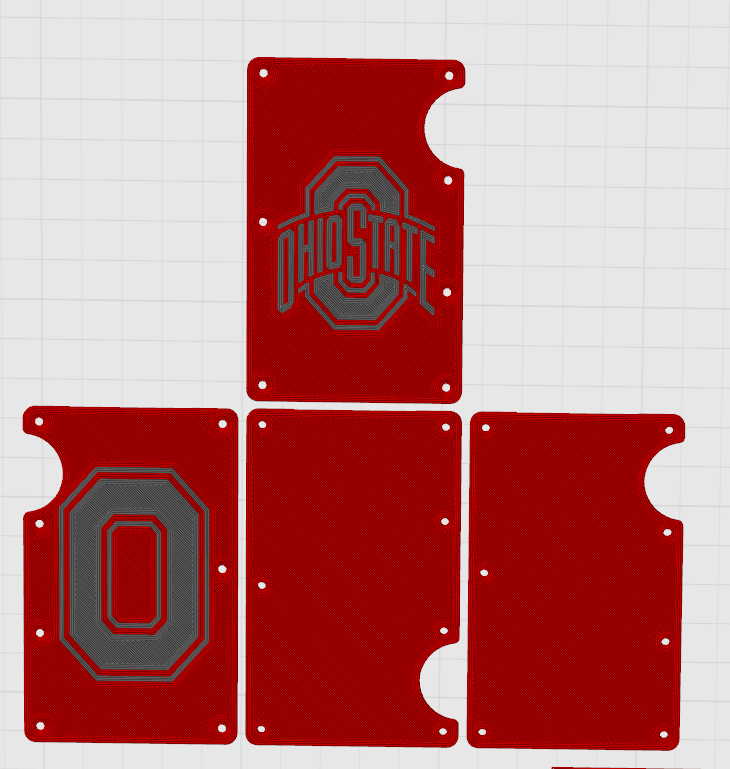 Ohio State Ridge Wallet Style