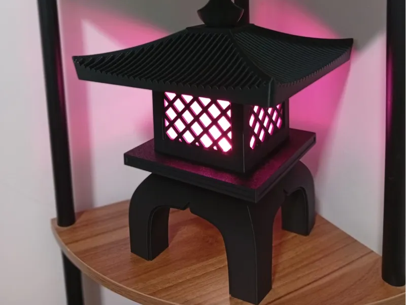 Japanese Garden Lantern Lamp For BambuLab kit 001