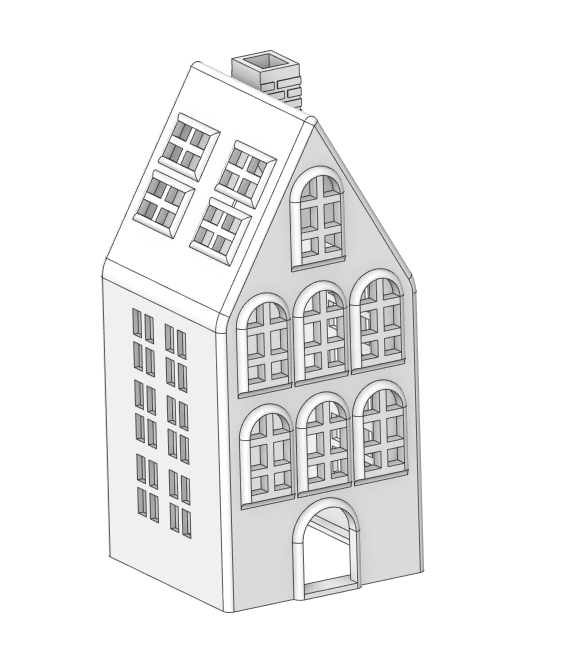 Christmas lantern house
