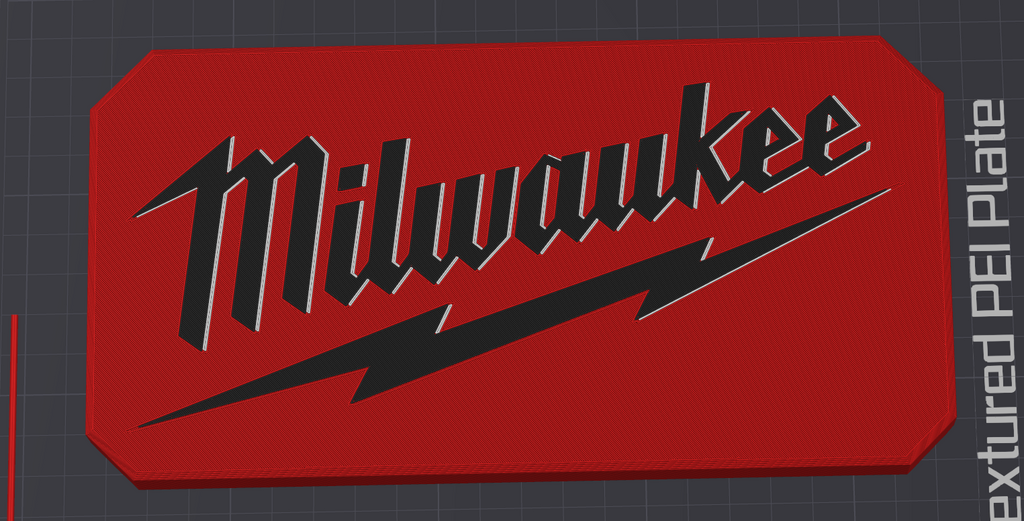 Milwaukee Shadow Logo Slide On Lid Packout Bins