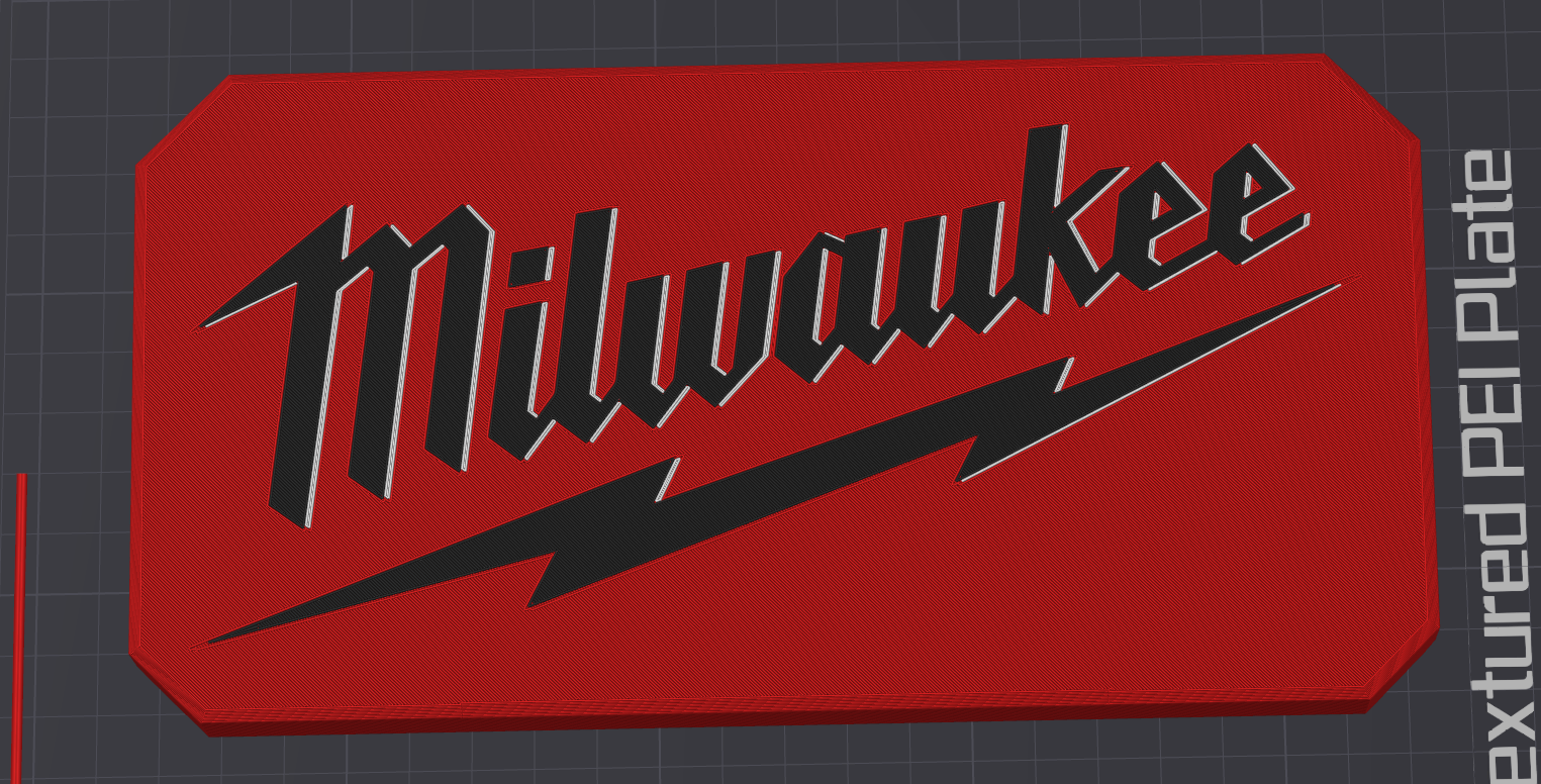 Milwaukee Shadow Logo Slide On Lid Packout Bins
