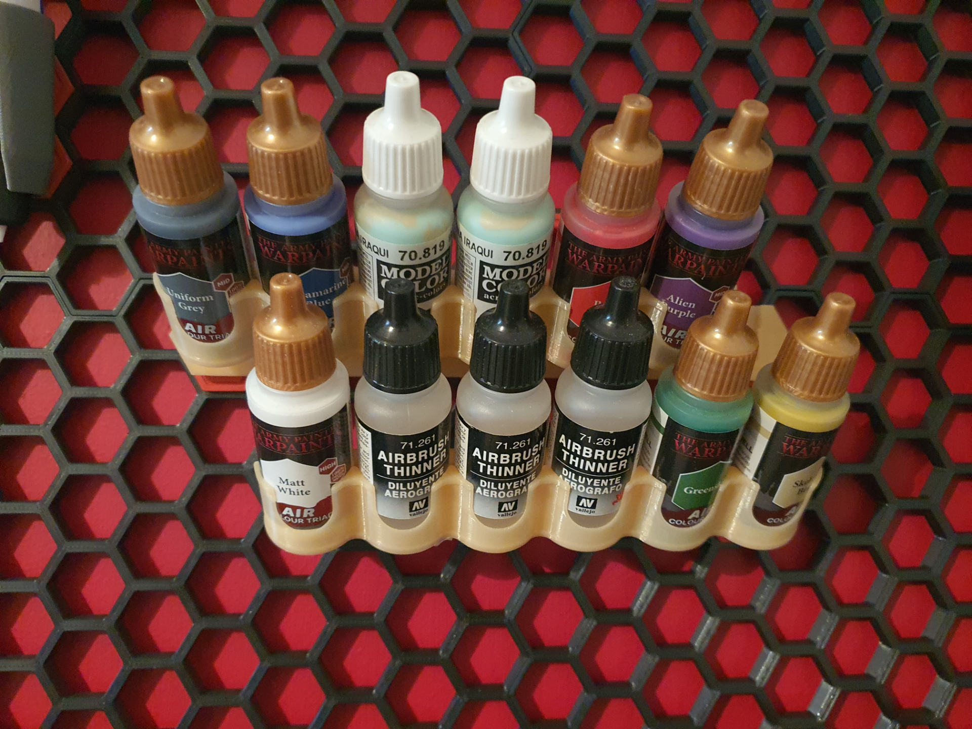 HSW Addon for my original Modular Paint Rack