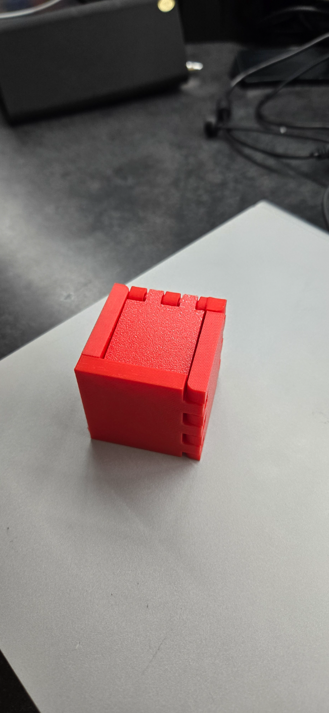 6 rings box puzzle