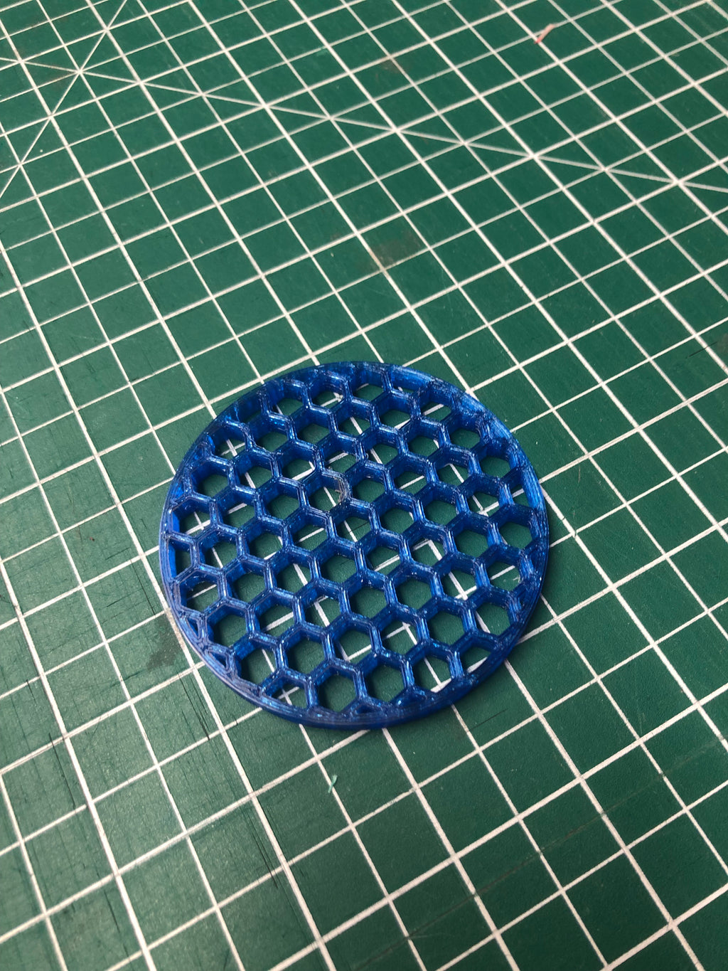 Indented Honeycomb Coaster
