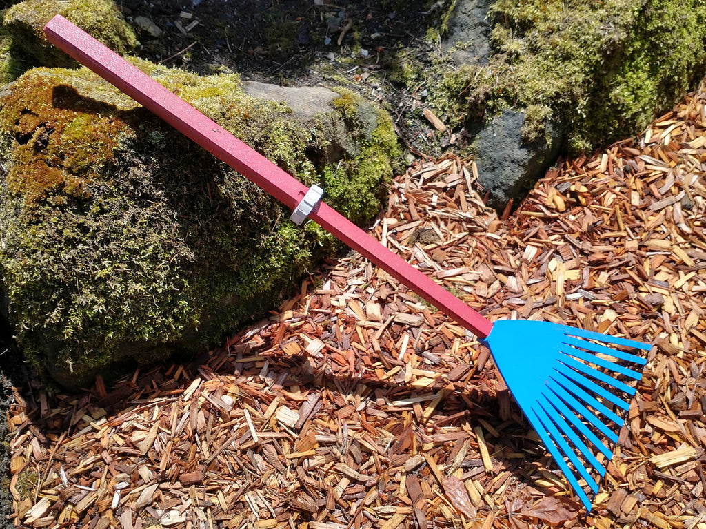 Hand Rake with Adjustable Handle
