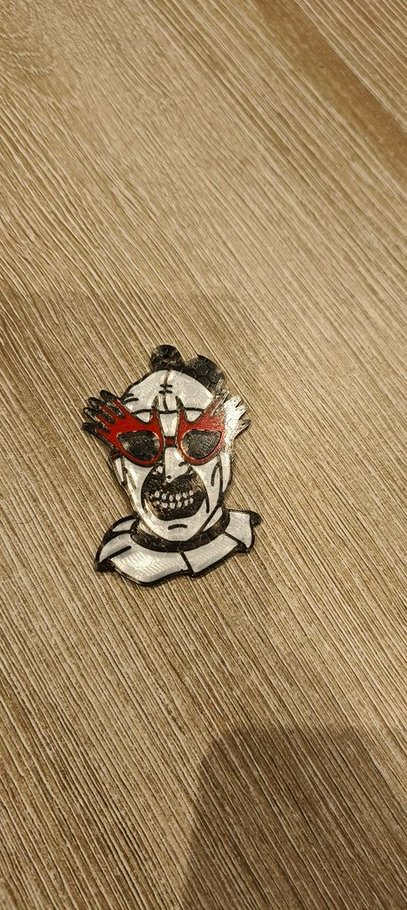 Art The Clown Keychain
