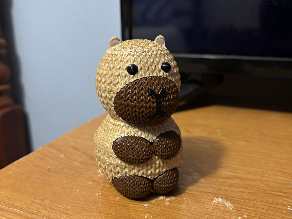 Buildable Knitted Capibara