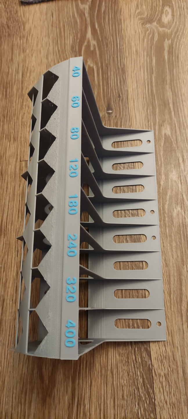 Sanding disc holder organiser 125 and 150mm