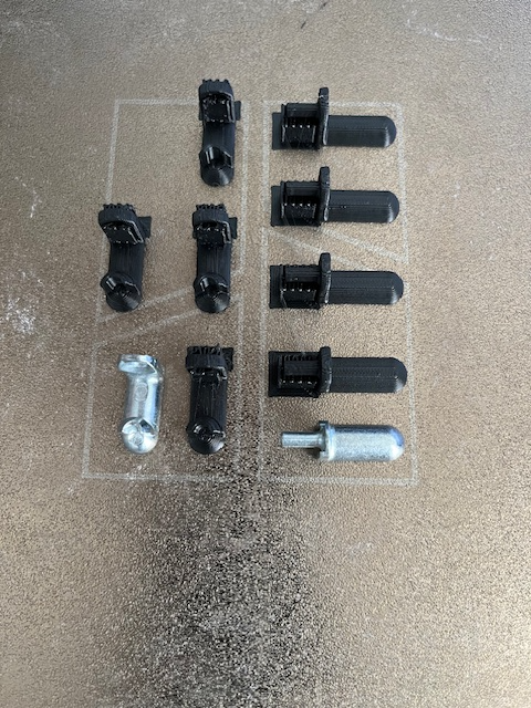 Ikea Shelf Support Pins - Standard and Screw in
