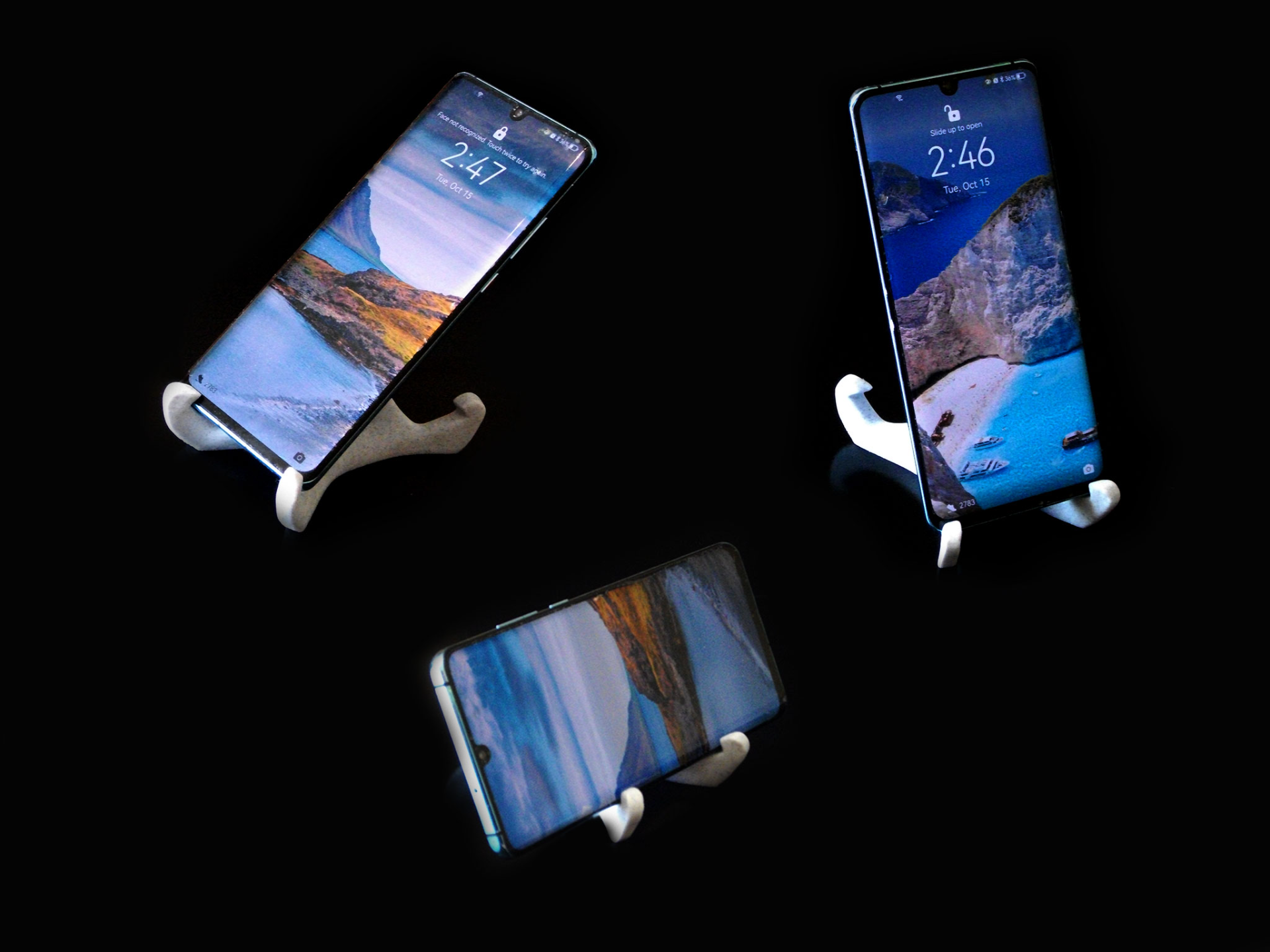Modern phone stand