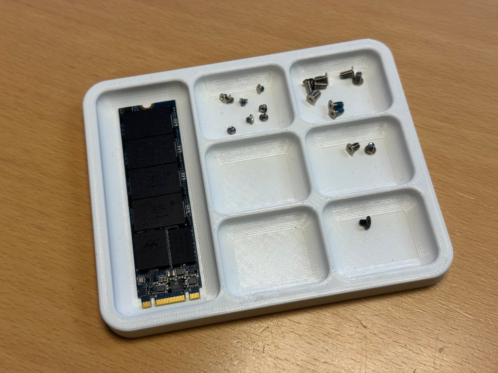 Small screws organizer/screw tray