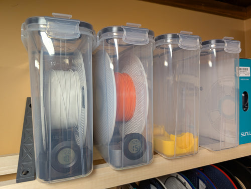 4L Cereal Container Drybox Spool Roller Feeder