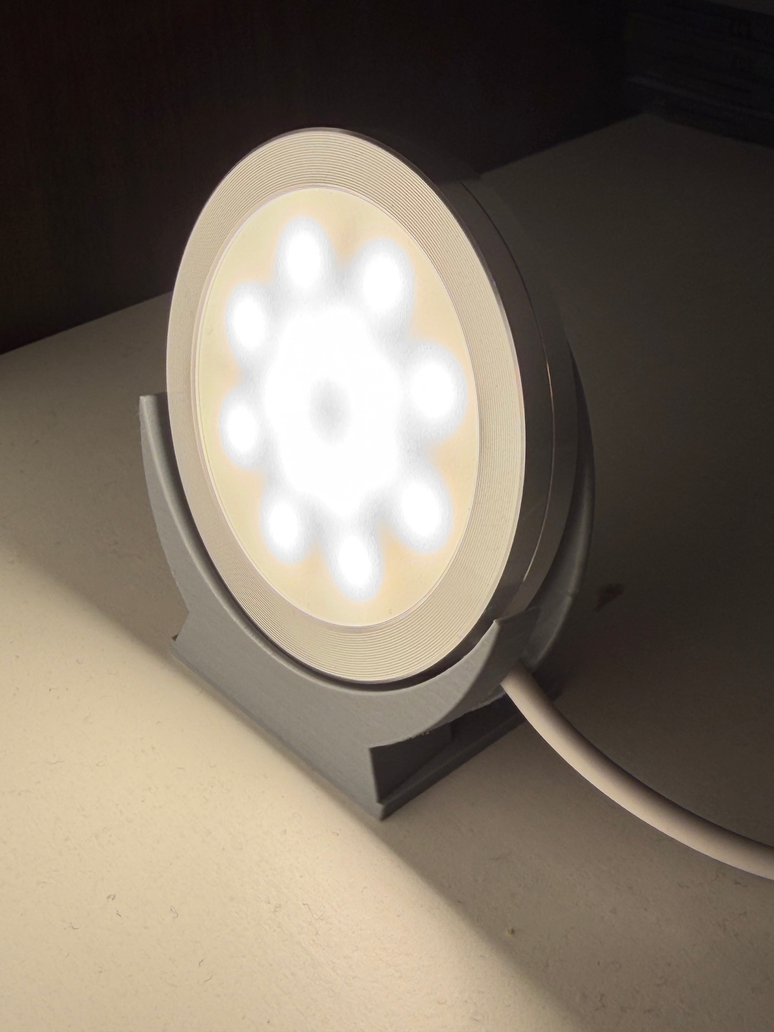 Supporto luce led litofania