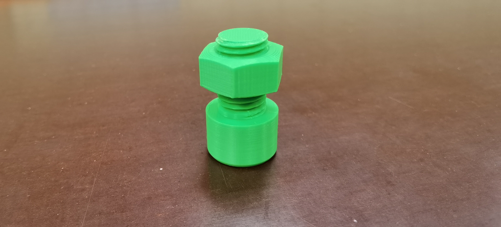 Bolt & nut M16 mm