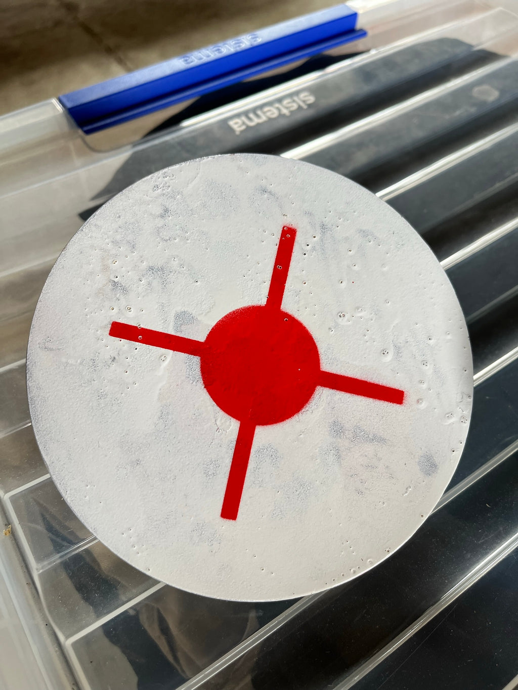 Target / bullseye Stencil
