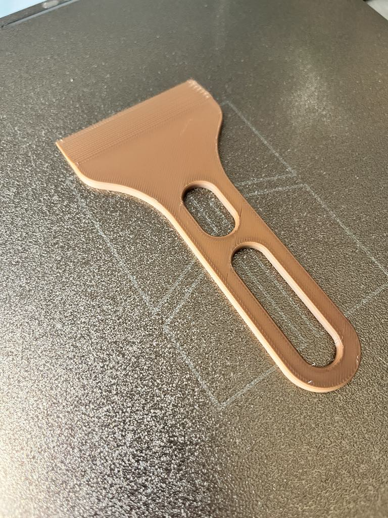 Printbed scraper