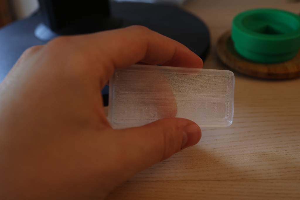 PETG Transparent Bambulab - Clear Glass - Profile