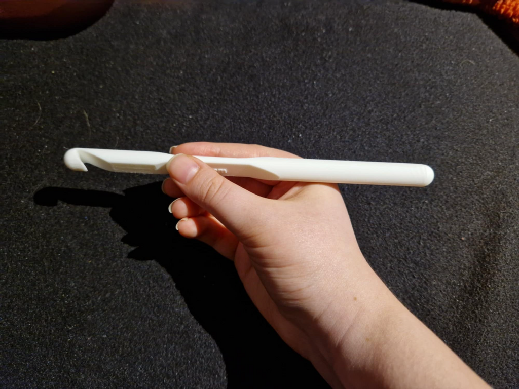Crochet hook big 12mm