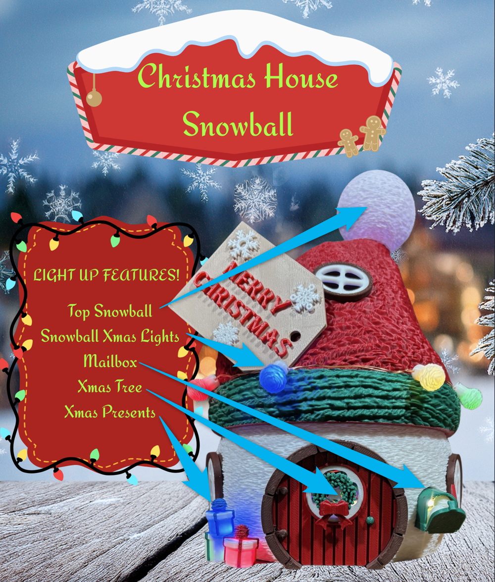 Snowball Christmas House