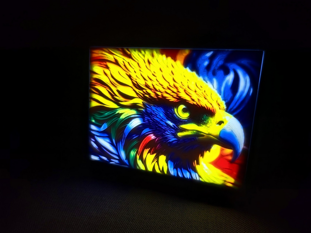 Eagle CMYK Lithophane