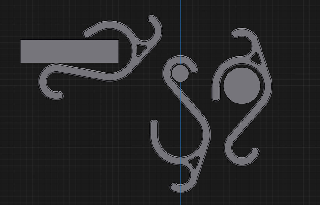 Bag hook 3in1