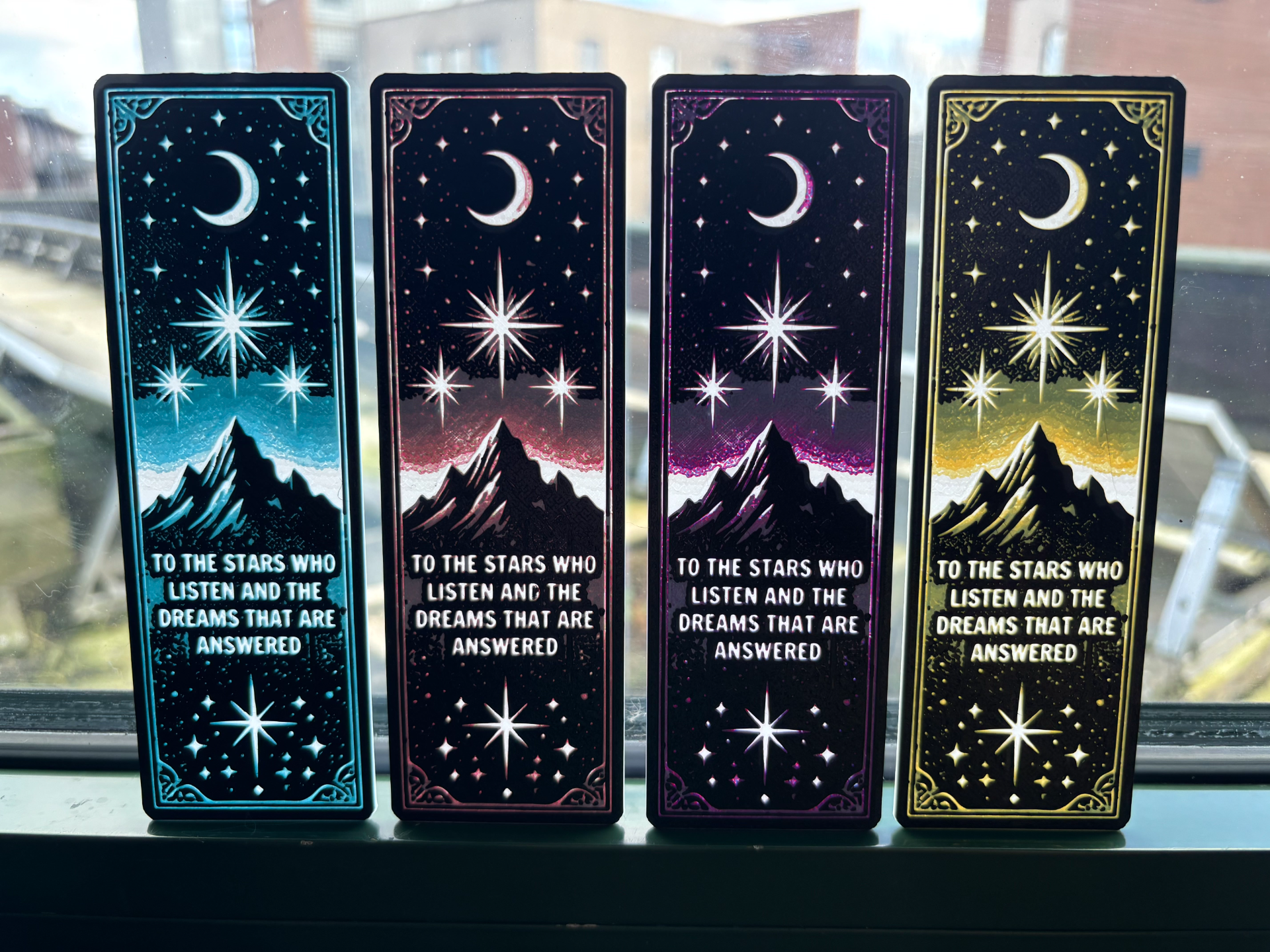 ACOTAR Night Court Bookmark Set (HueForge)