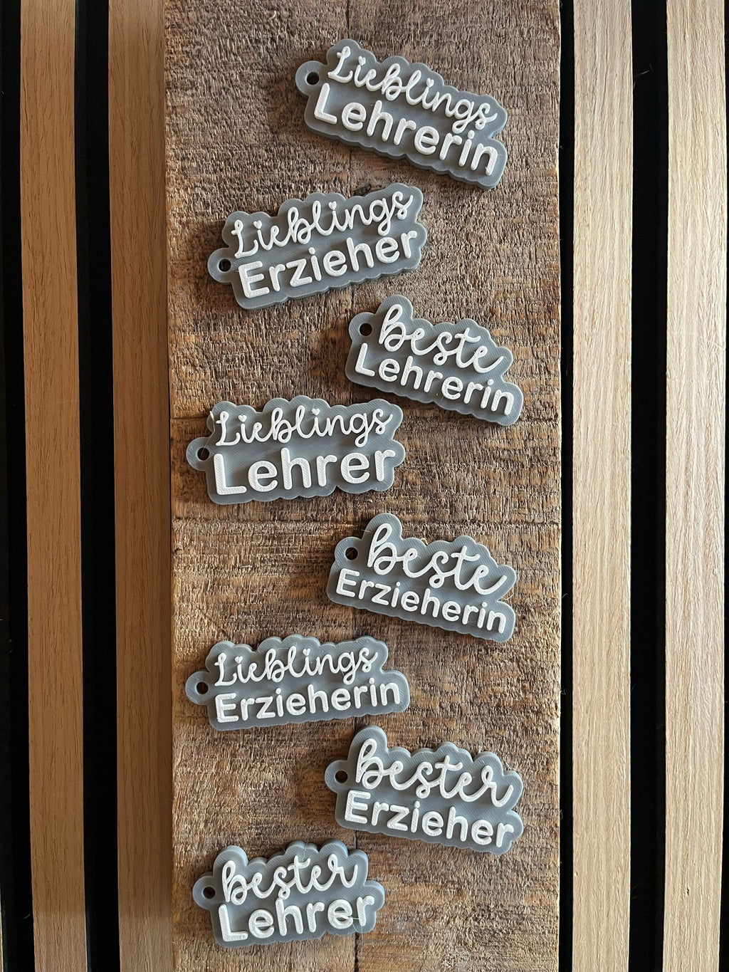 Schlüsselanhänger Lehrer/in + Erzieher/in