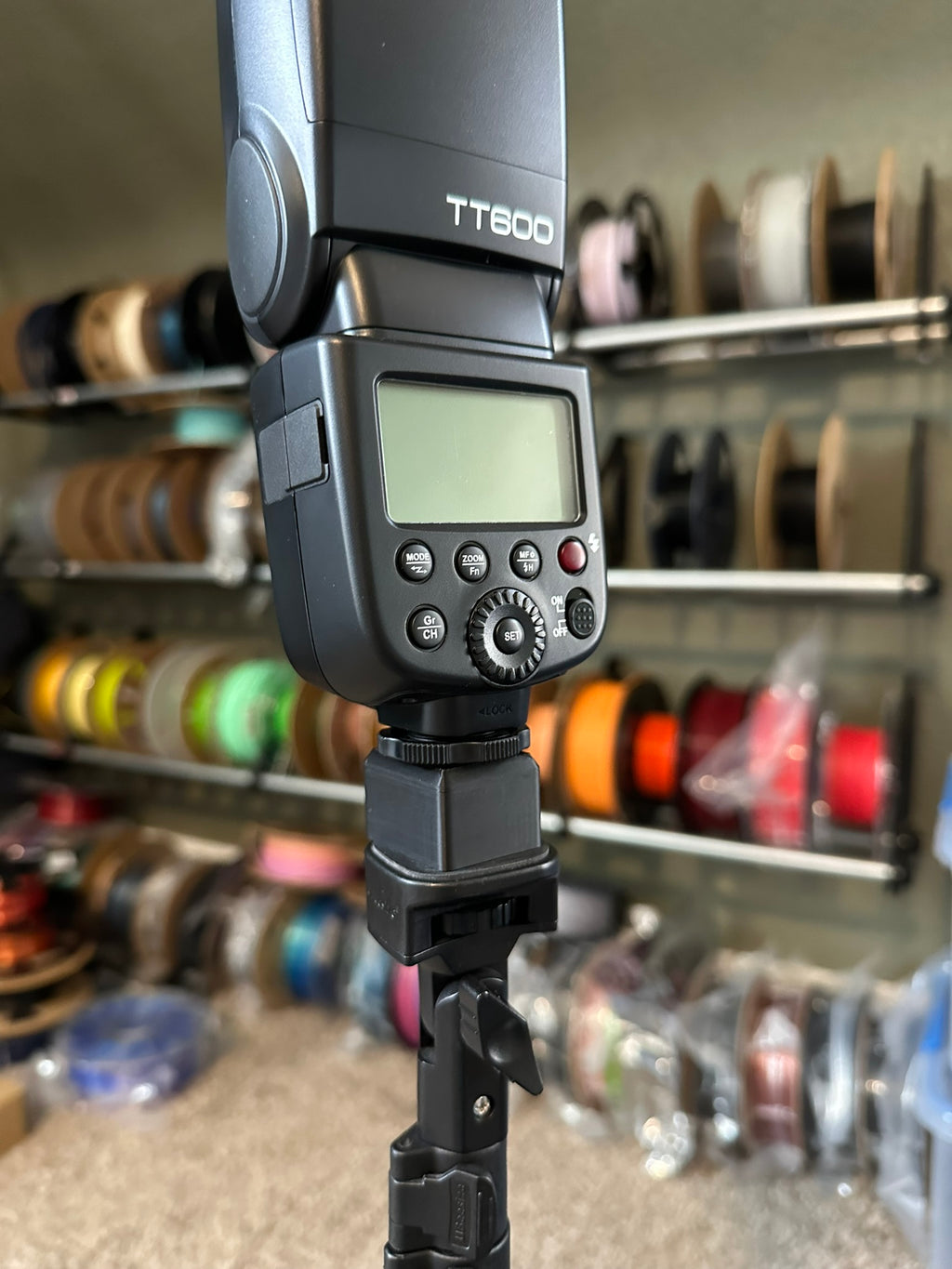 Godox TT600 Tripod Adapter for Ubeesize Tripod