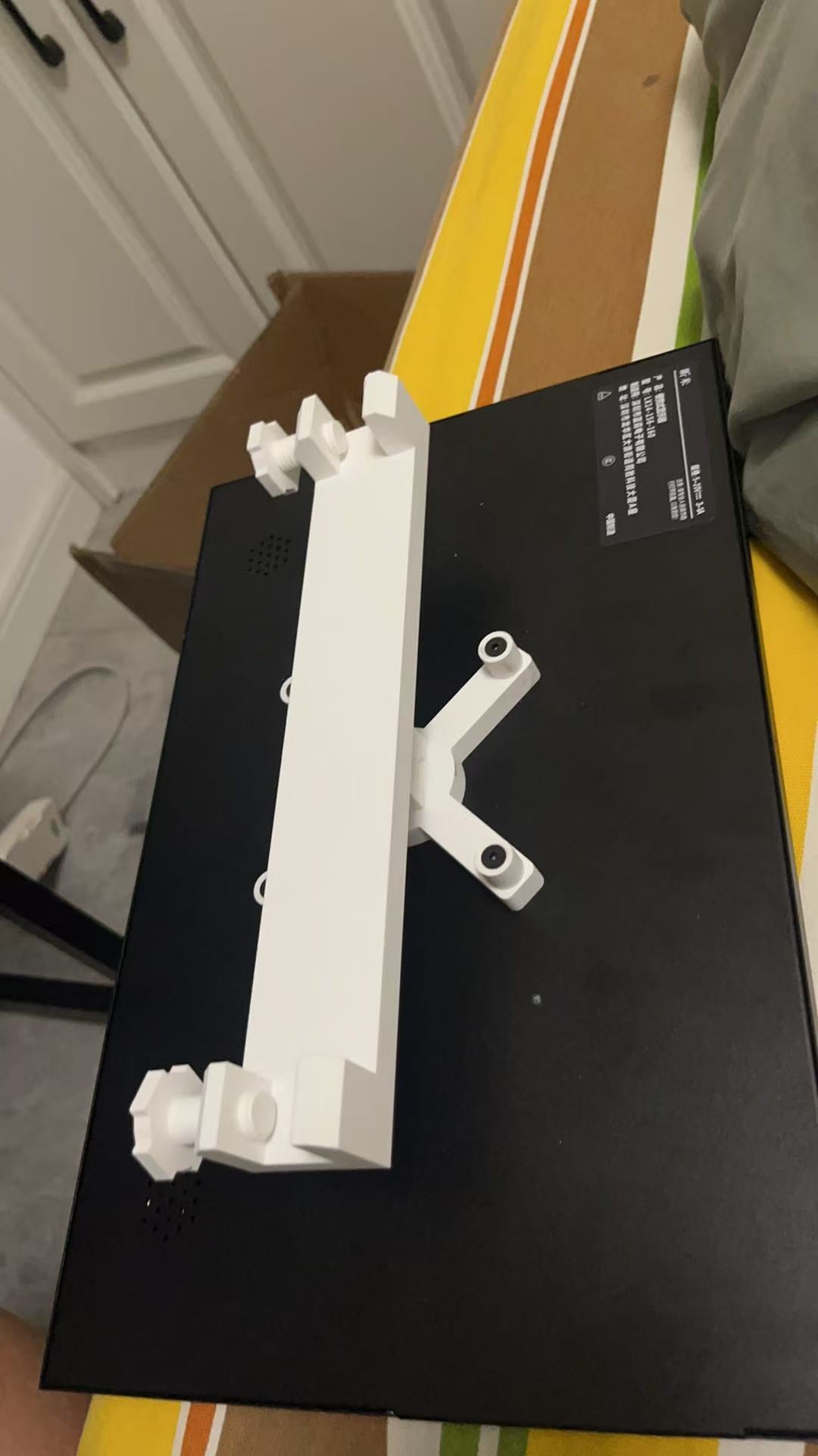 VESA支架/VESA显示器增高架支架，不卡显示器。适用于便携屏/75mmVESA接口