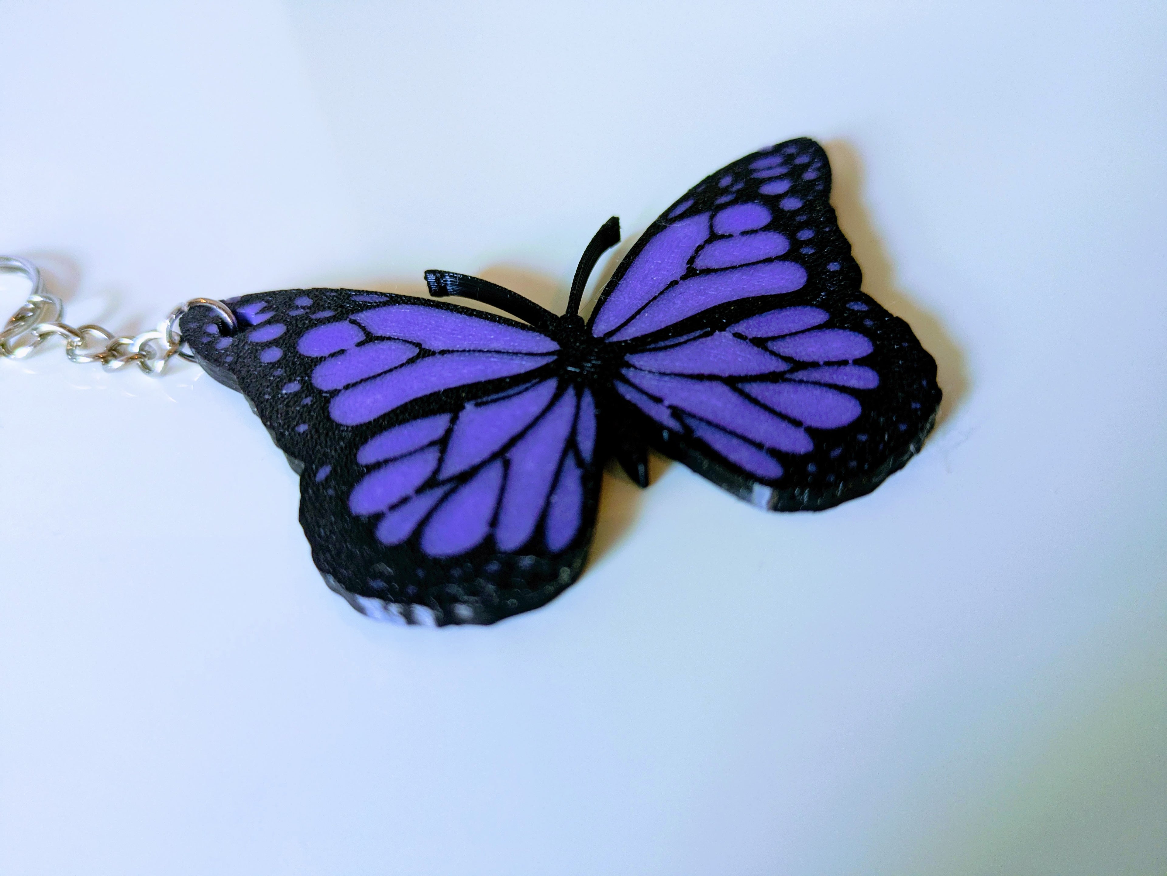 Butterfly keychain